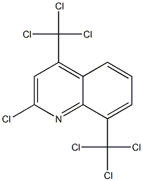  2-Chloro-4,8-bis(trichloromethyl)quinoline