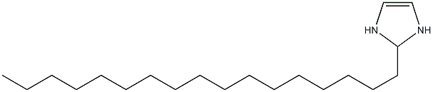 2-Heptadecyl-4-imidazoline Structure