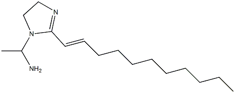 1-(1-Aminoethyl)-2-(1-undecenyl)-2-imidazoline Structure