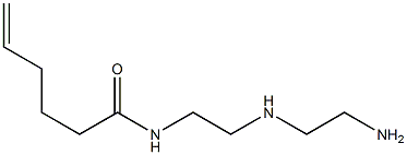 N-[2-[(2-Aminoethyl)amino]ethyl]-5-hexenamide Structure