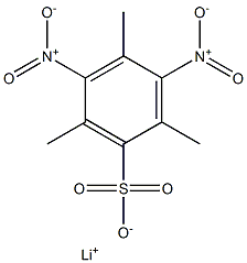 3,5-Dinitro-2,4,6-trimethylbenzenesulfonic acid lithium salt