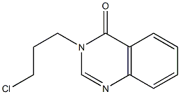 3-(3-Chloropropyl)quinazolin-4(3H)-one,,结构式