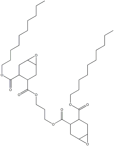 Bis[2-(decyloxycarbonyl)-4,5-epoxy-1-cyclohexanecarboxylic acid]1,3-propanediyl ester