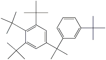 2-(3,4,5-Tri-tert-butylphenyl)-2-(3-tert-butylphenyl)propane|