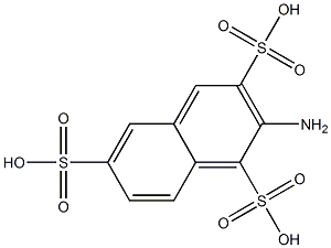 2-Amino-1,3,6-naphthalenetrisulfonic acid Structure