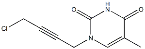 1-(4-Chloro-2-butynyl)thymine|