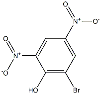 2,4-Dinitro-6-bromophenol 结构式