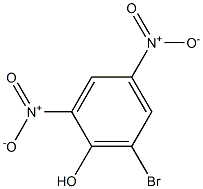 2,4-Dinitro-6-bromophenol Structure