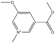  3-Methoxy-5-methoxycarbonyl-1-methylpyridinium