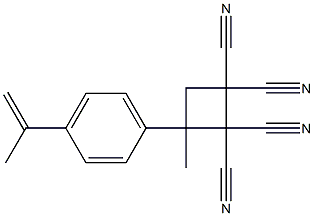 3-Methyl-3-[4-(1-methylvinyl)phenyl]cyclobutane-1,1,2,2-tetracarbonitrile