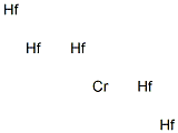 クロム-ペンタハフニウム 化学構造式