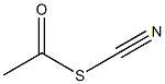 Thiocyanic acid acetyl ester Struktur