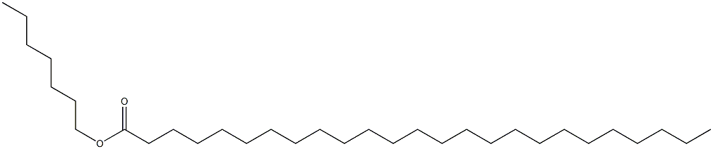 Pentacosanoic acid heptyl ester,,结构式