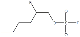 2-Fluoro-1-[(fluorosulfonyl)oxy]hexane 结构式