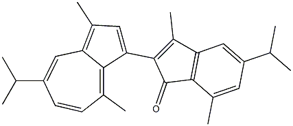 2-(1,4-Dimethyl-7-isopropylazulen-3-yl)-3,7-dimethyl-5-isopropyl-1H-inden-1-one