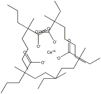 Cerium(IV)bis(2-ethyl-2-methylheptanoate)bis(2-methyl-2-propylhexanoate)