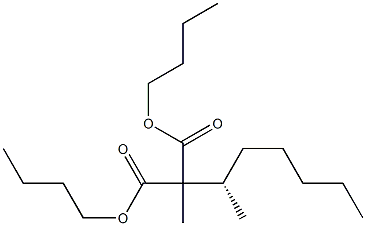 (-)-2-Methyl-2-[(S)-1-methylhexyl]malonic acid dibutyl ester|