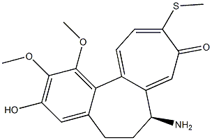 (S)-1-Methoxy-2-methyloxy-3-hydroxy-7-amino-10-methylthio-6,7-dihydrobenzo[a]heptalen-9(5H)-one