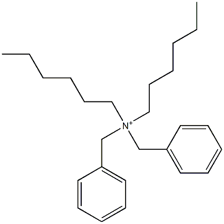 Dihexyldibenzylaminium