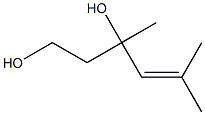 3,5-Dimethyl-4-hexene-1,3-diol Structure