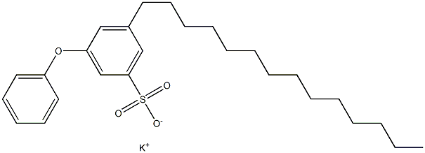 3-Phenoxy-5-tetradecylbenzenesulfonic acid potassium salt