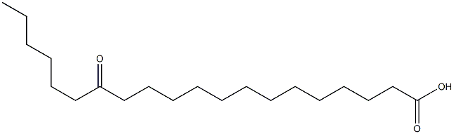 14-オキソイコサン酸 化学構造式