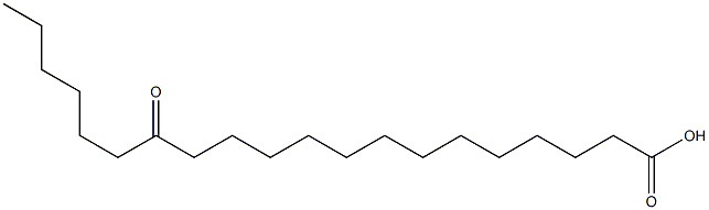 14-Oxoicosanoic acid Structure