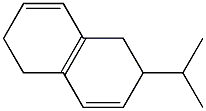 1,2,5,6-Tetrahydro-6-isopropylnaphthalene Structure