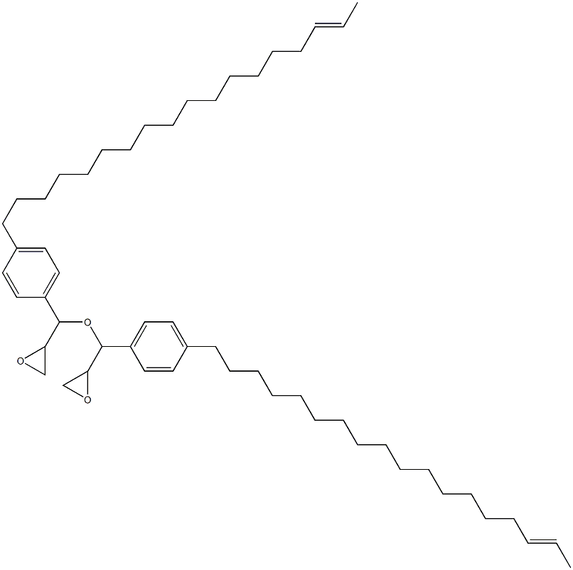 4-(16-Octadecenyl)phenylglycidyl ether Structure