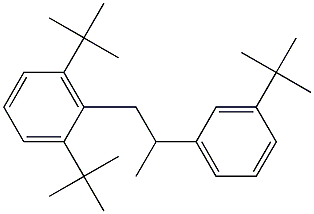 1-(2,6-Di-tert-butylphenyl)-2-(3-tert-butylphenyl)propane Structure