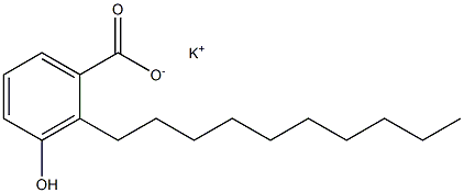 2-Decyl-3-hydroxybenzoic acid potassium salt