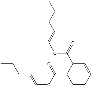 3-Cyclohexene-1,2-dicarboxylic acid bis(1-pentenyl) ester