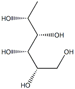 1-デオキシ-L-グルシトール 化学構造式