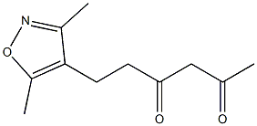 3,5-Dimethyl-4-(3,5-dioxohexyl)isoxazole|