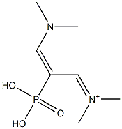 (2E)-2-Phosphono-3-(dimethylamino)-N,N-dimethyl-2-propen-1-iminium