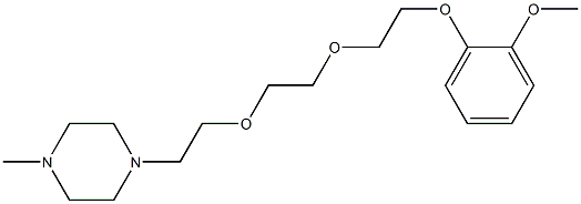  1-[2-[2-[2-(2-Methoxyphenoxy)ethoxy]ethoxy]ethyl]-4-methylpiperazine