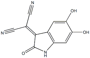 [(2,3-Dihydro-5,6-dihydroxy-2-oxo-1H-indol)-3-ylidene]malononitrile