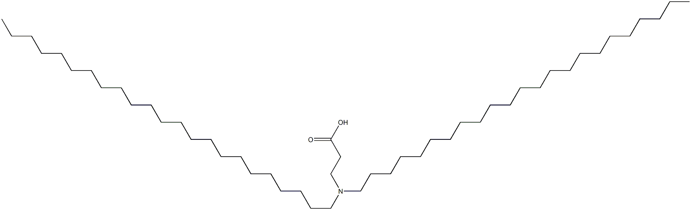 3-(Ditricosylamino)propanoic acid Structure