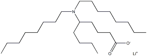  5-(Dioctylamino)nonanoic acid lithium salt