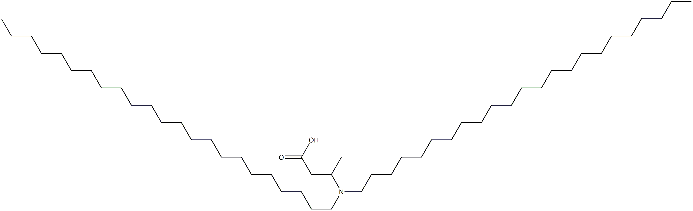 3-(Ditricosylamino)butyric acid,,结构式