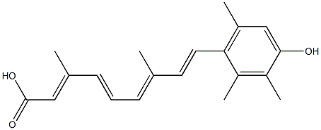 (2E,4E,6E,8E)-3,7-Dimethyl-9-(4-hydroxy-2,3,6-trimethylphenyl)-2,4,6,8-nonatetraenoic acid