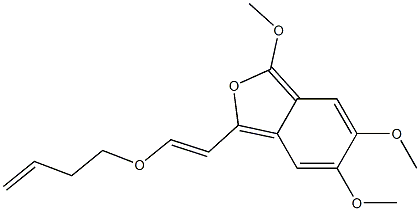 1-(2-[(3-Butenyl)oxy]ethenyl)-3,5,6-trimethoxyisobenzofuran