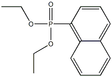 1-(Diethoxyphosphinyl)naphthalene Structure