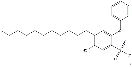 4-Hydroxy-5-undecyl[oxybisbenzene]-2-sulfonic acid potassium salt|