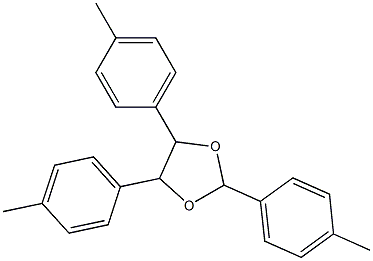 2,4,5-Tri(4-methylphenyl)-4,5-dihydro-1,3-dioxole