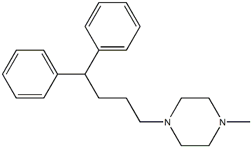 1-(4,4-Diphenylbutyl)-4-methylpiperazine