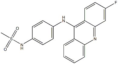 N-[4-(3-Fluoro-9-acridinylamino)phenyl]methanesulfonamide