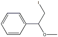 1-Methoxy-2-iodoethylbenzene