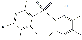  2,4'-Dihydroxy-2',3,3',4,6,6'-hexamethyl[sulfonylbisbenzene]