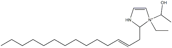 1-Ethyl-1-(1-hydroxyethyl)-2-(2-tetradecenyl)-4-imidazoline-1-ium